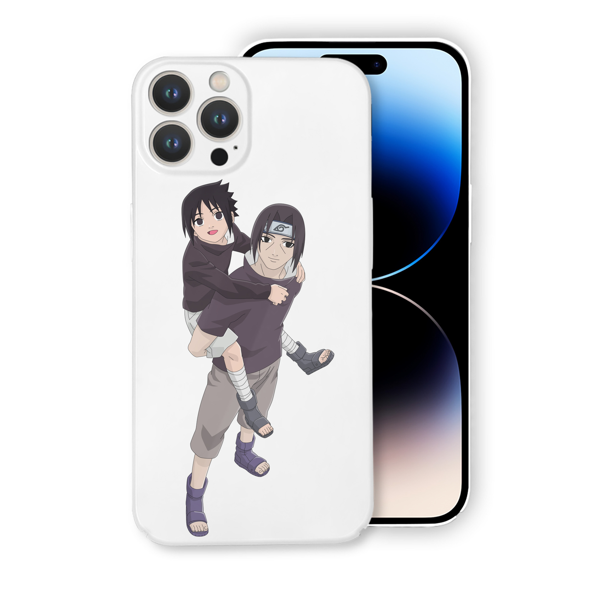 （画像用） NARUTO -ナルト- うちは イタチ Uchiha Itachi 【iPhone 14シリーズ対応】ハードケース